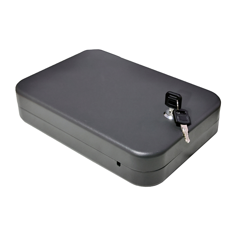 LB012K Lock Box with Key Lock for Compact Pistol