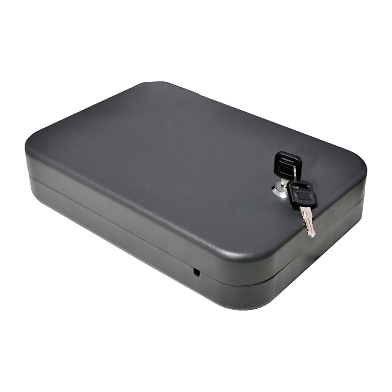LB013K Lock Box with Key Lock for Full-Size Pistol